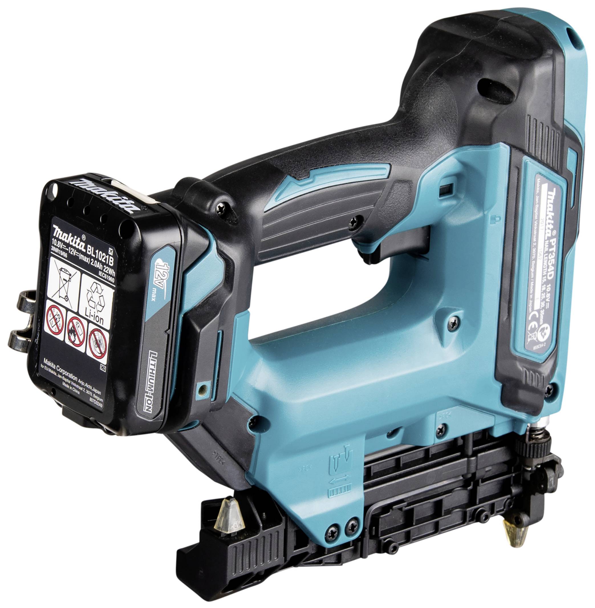 Makita PT354DSMJ Akku-Pintacker inkl. 2. Akku, inkl. Koffer