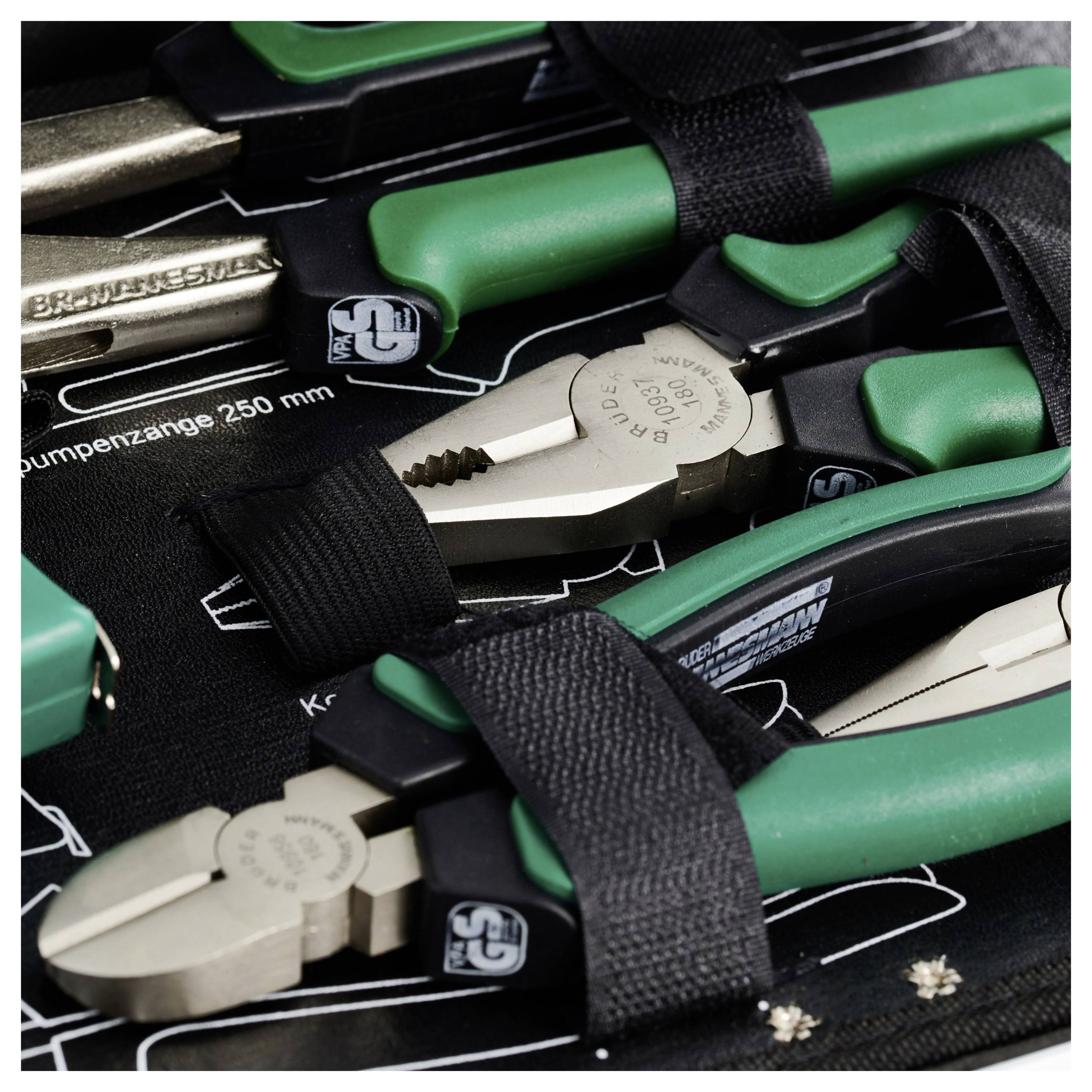 Brüder Mannesmann M29067 M29067 Heimwerker Werkzeugkoffer bestückt 90teilig (L x B x H) 370 x 135 x 265mm