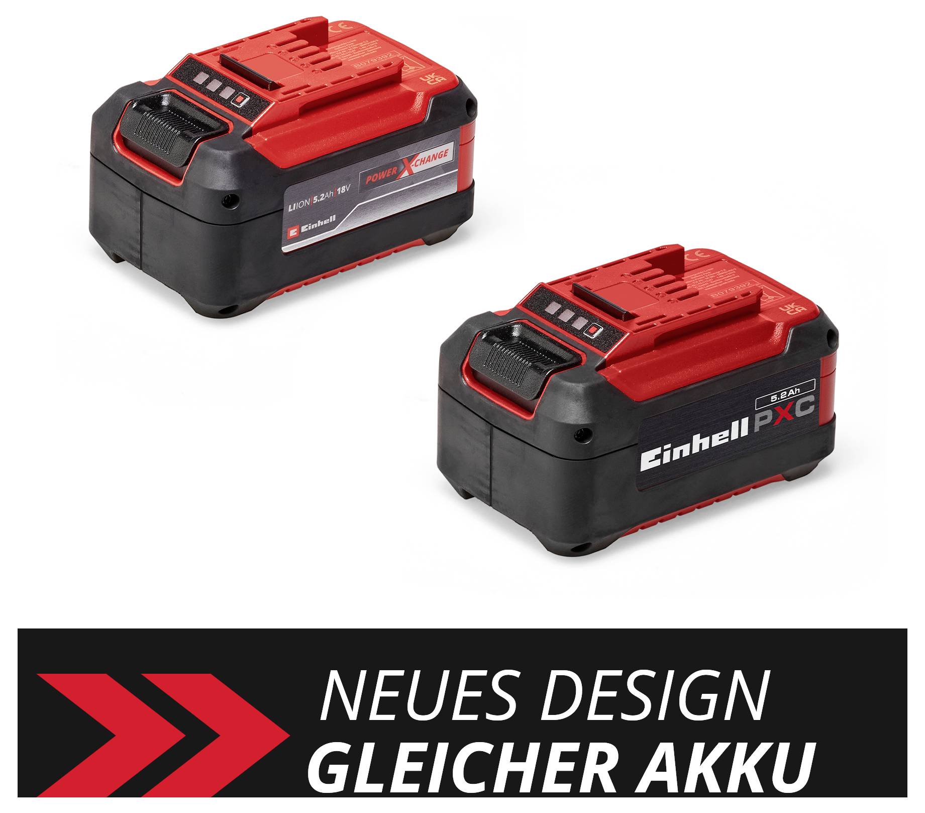 Einhell 4511437 Power X-Change Plus 18V 5,2Ah P-X-C Werkzeug-Akku 18 V 5.2 Ah Li-Ion