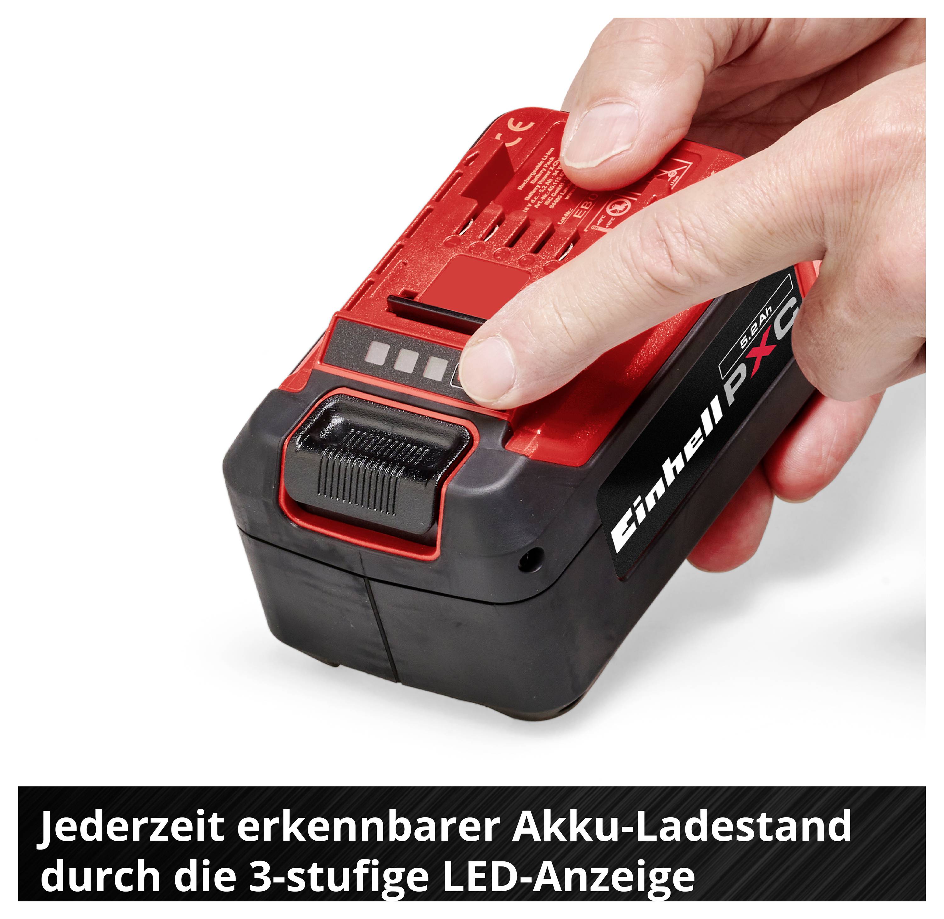 Einhell 4511437 Power X-Change Plus 18V 5,2Ah P-X-C Werkzeug-Akku 18 V 5.2 Ah Li-Ion