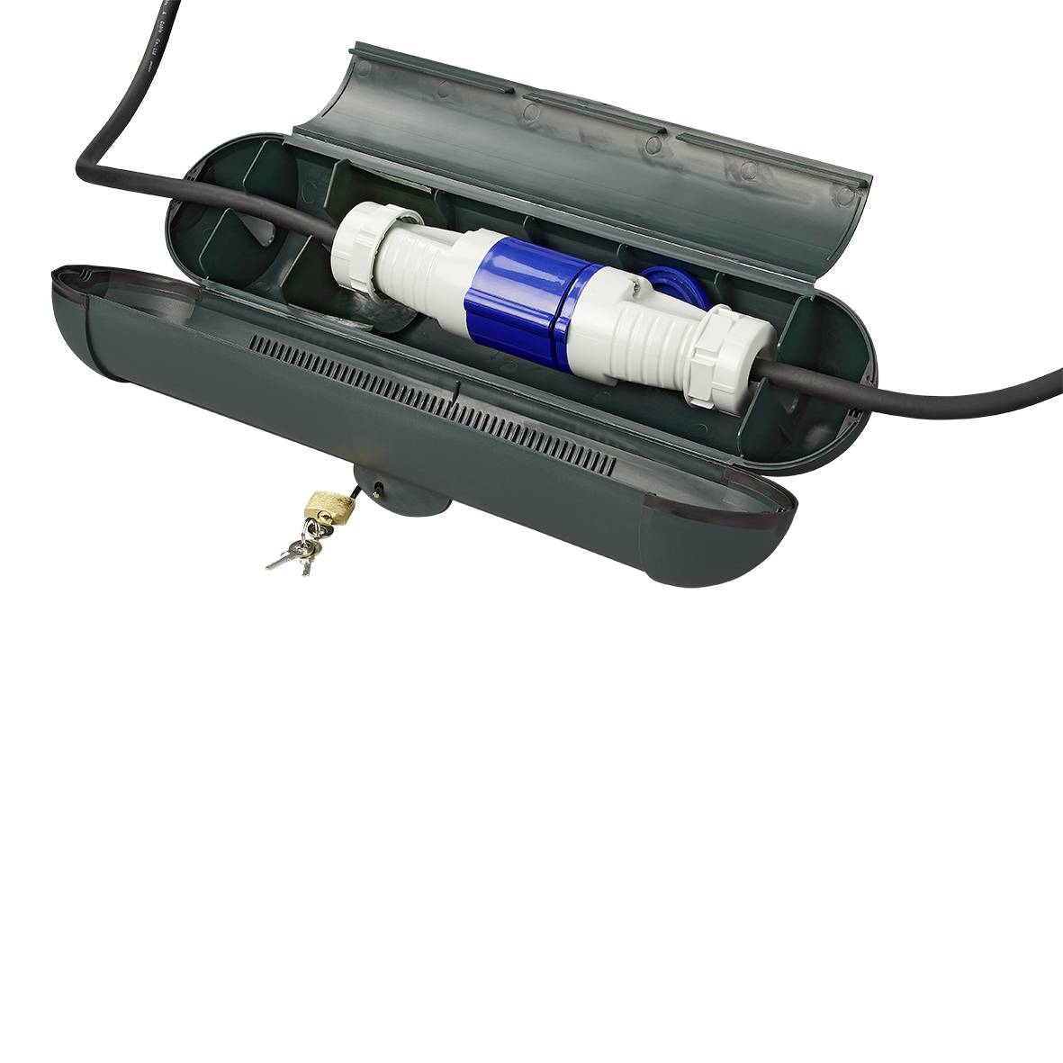 ProPlus A420356 Sicherheitsbox für CEE Stecker (Ø x L) 11 cm x 36 cm