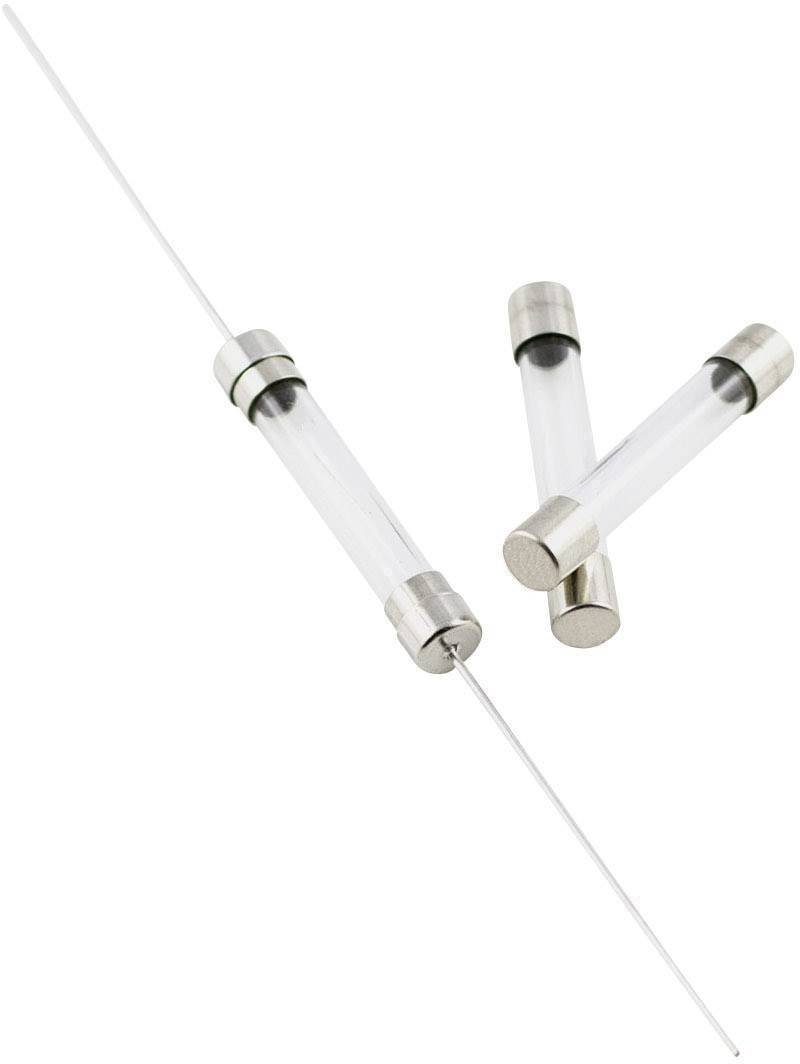 TRU Components 1576685 TC-530214 Feinsicherung (Ø x L) 5mm x 30mm 0.5A 500V Mittelträge -mT- Inhalt