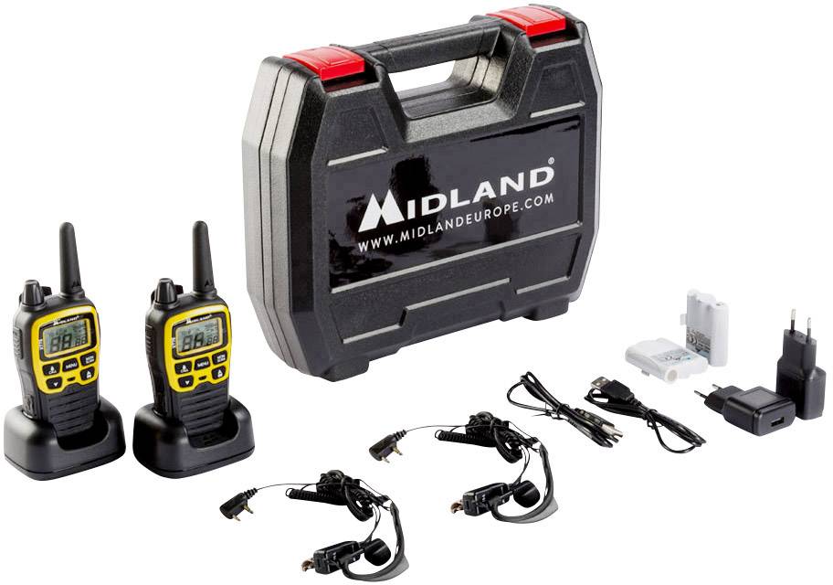 Midland XT70 Adventure C1180.01 PMR/LPD-Handfunkgerät 2er Set