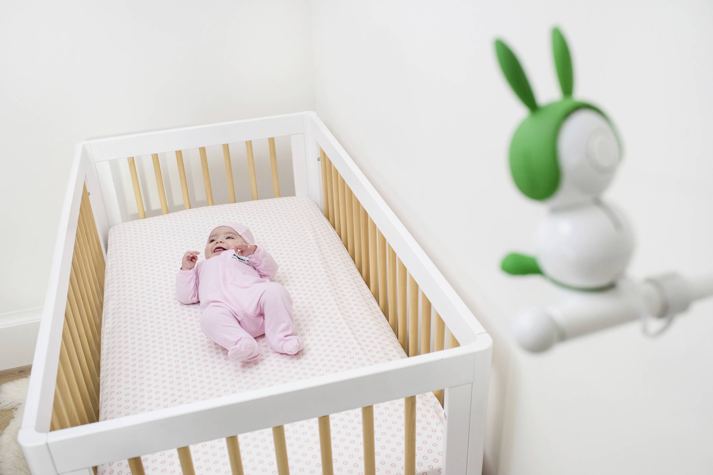 ARLO Arlo Baby ABC1000-100EUS Babyphone mit Kamera WLAN 2.4 GHz, 868 MHz