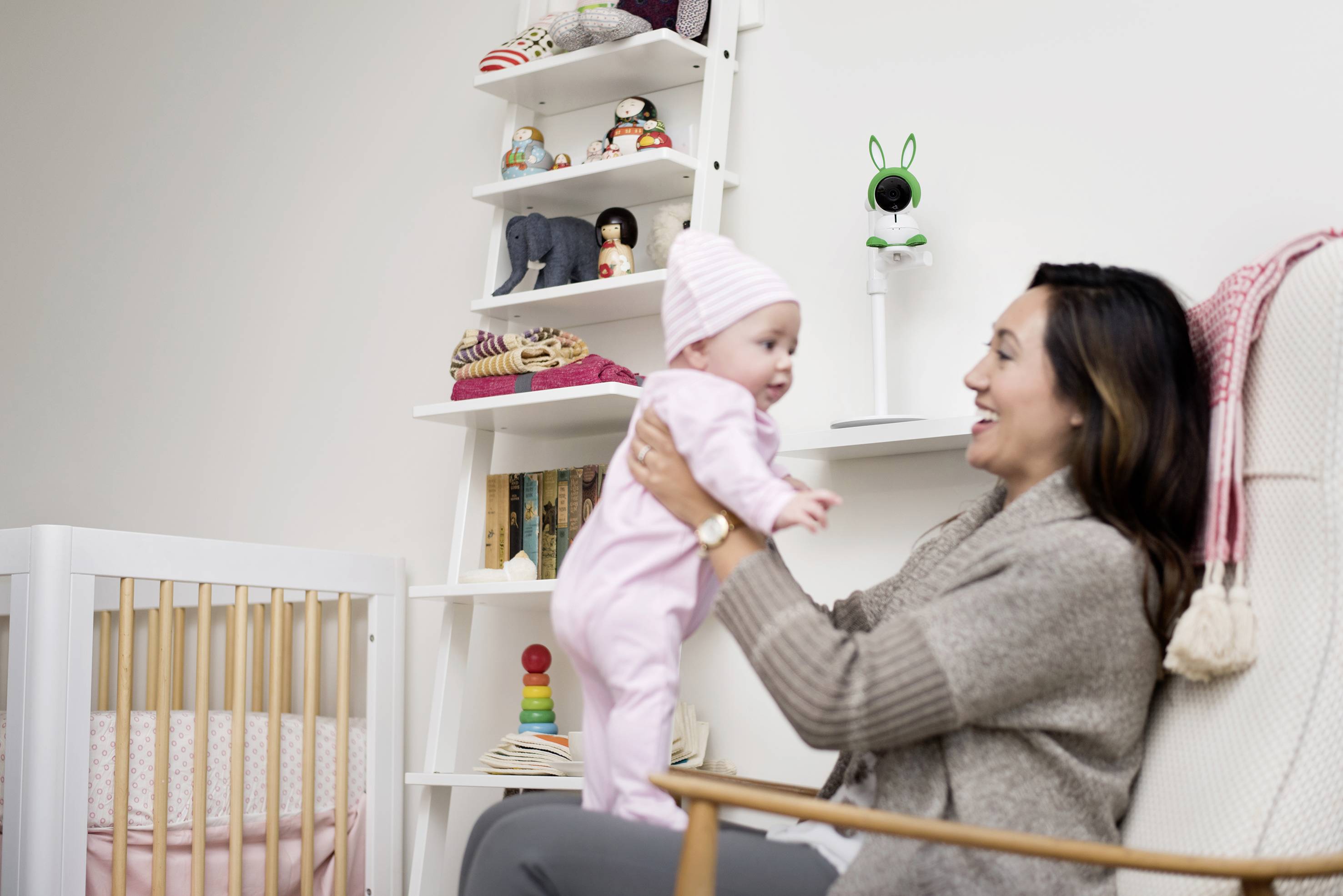 ARLO Arlo Baby ABC1000-100EUS Babyphone mit Kamera WLAN 2.4 GHz, 868 MHz