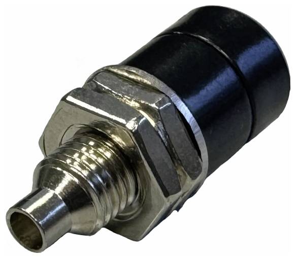 TRU Components Laborbuchse Buchse, Einbau vertikal Stift-Ø: 4mm Schwarz