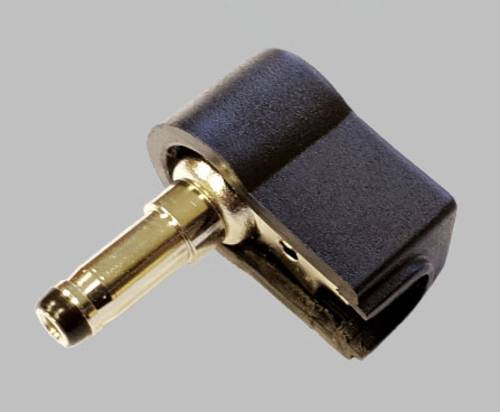 TRU Components Niedervolt-Steckverbinder Stecker, gewinkelt 4mm 1.7mm 1St.