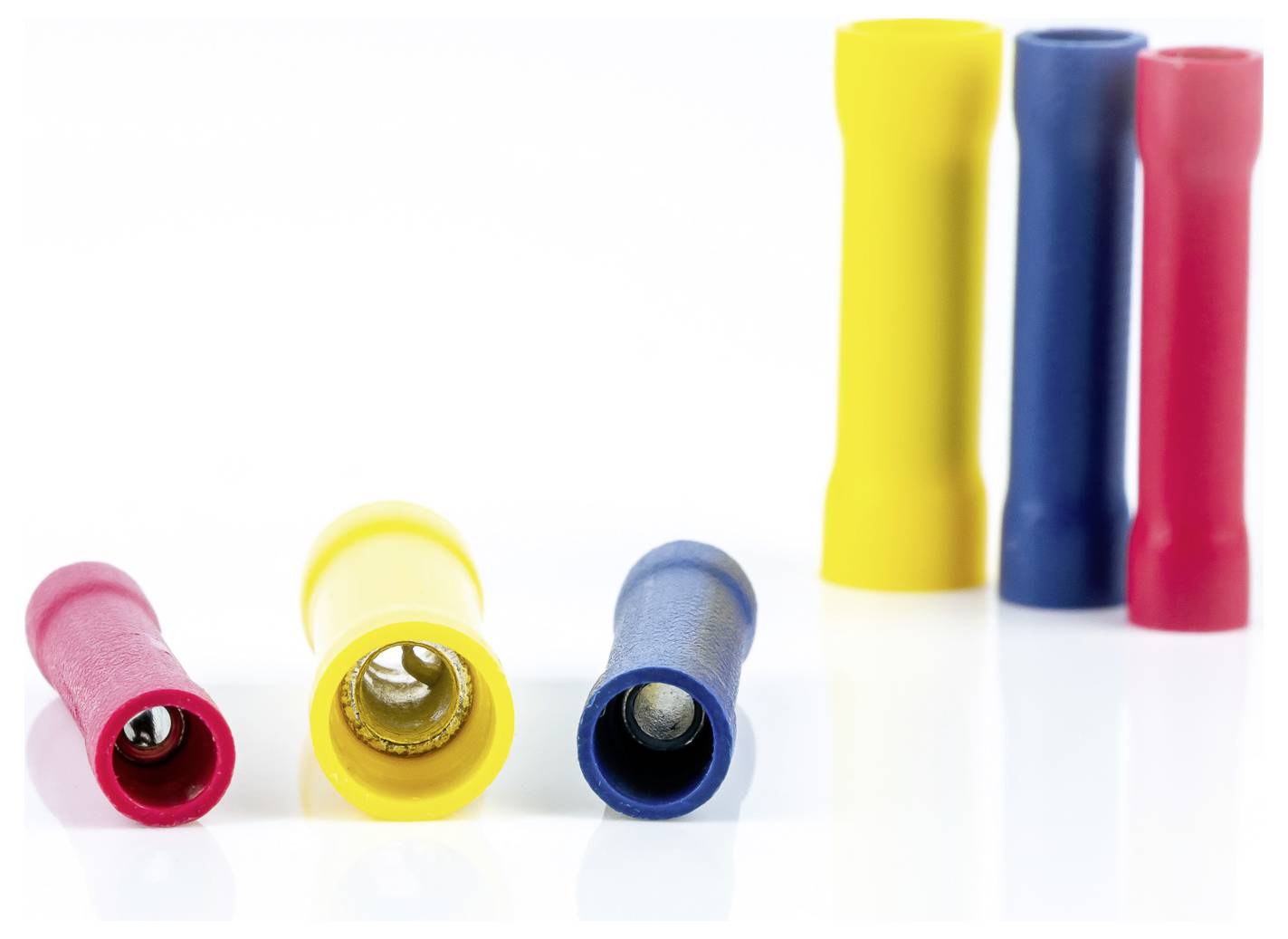 TRU Components 158302oßverbinder 1.50mm² 2.50mm² Vollisoliert Blau