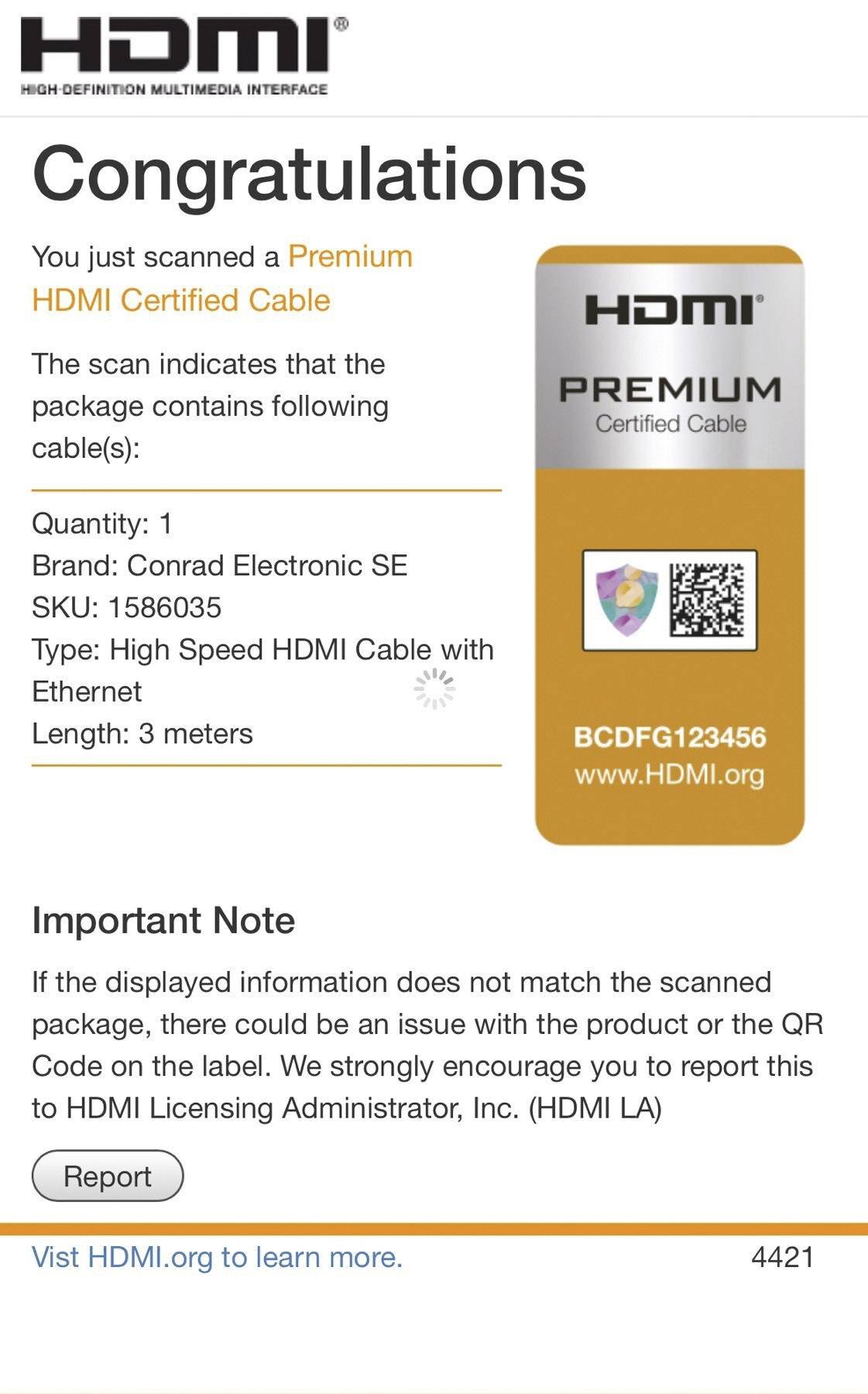 SpeaKa Professional HDMI Anschlusskabel HDMI-A Stecker, HDMI-A Stecker 3.00m Schwarz SP-6344140 4K UHD, Audio Return Channel