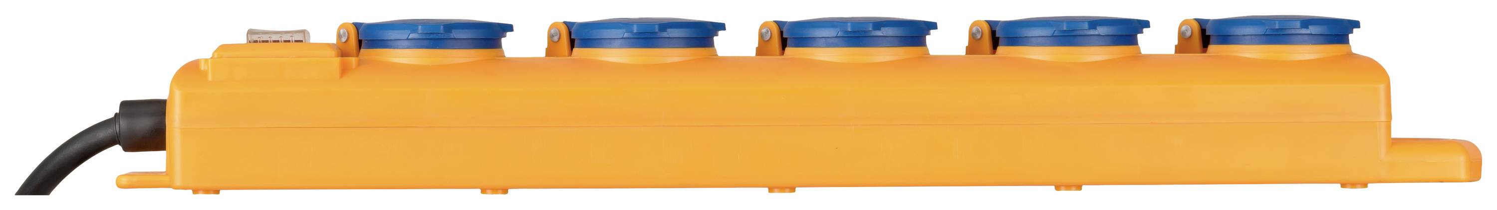 Brennenstuhl 1159900205 Steckdosenleiste mit Schalter Gelb Schutzkontakt 1St.