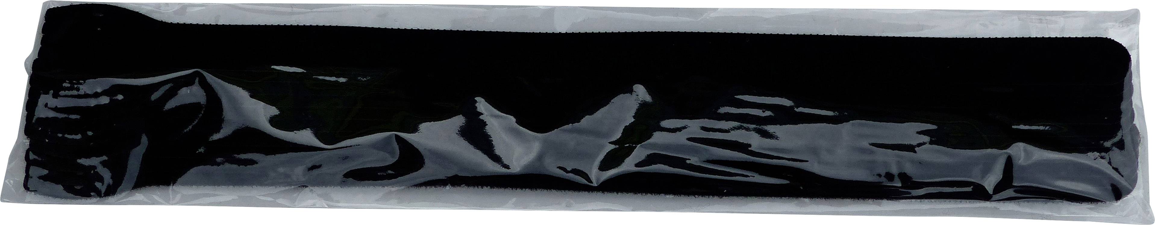 TRU Components 802-330-Bag Klettkabelbinder zum Bündeln Haft- und Flauschteil Schwarz 10St.