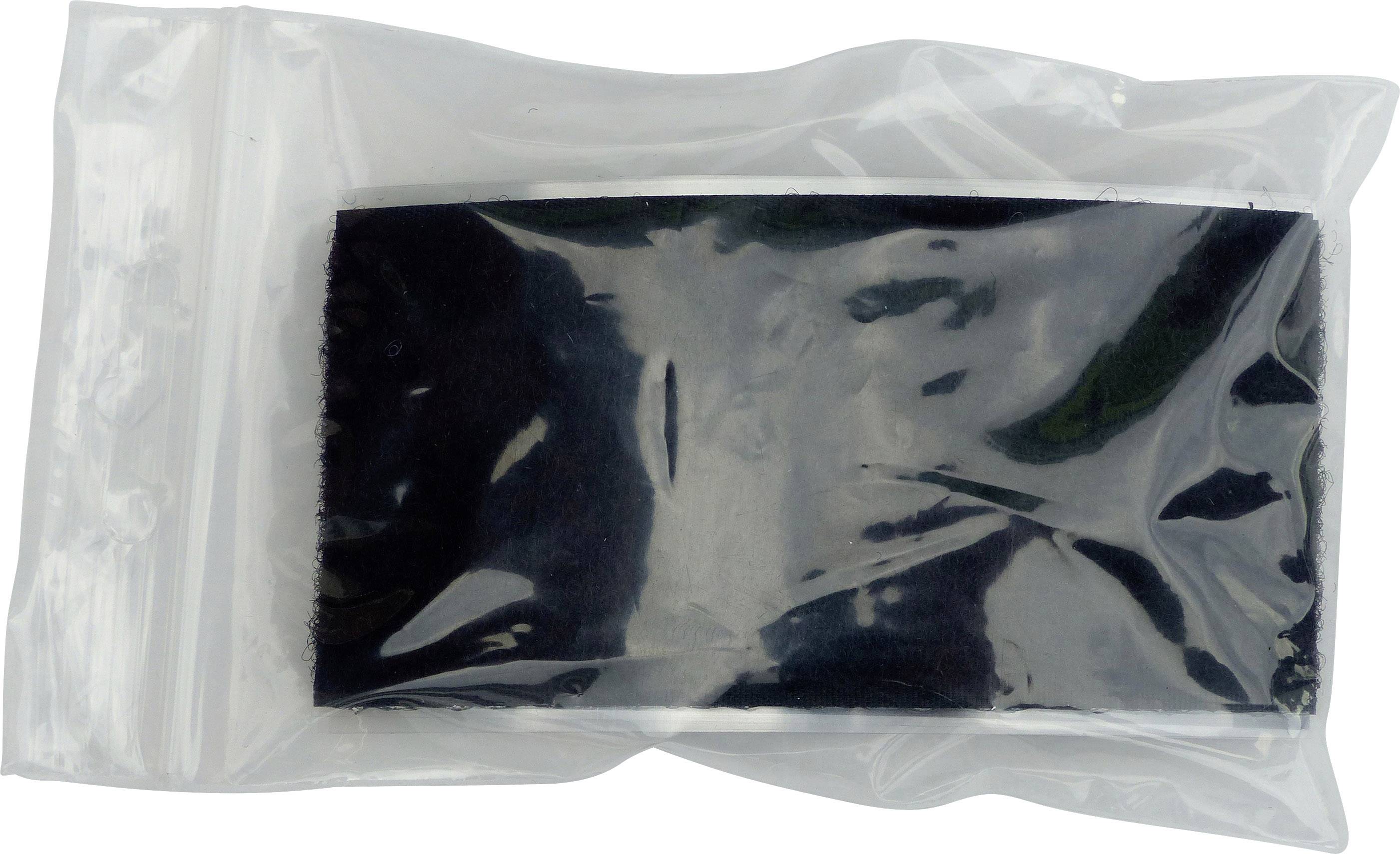 TRU Components 730-330-2-Bag Klettband zum Aufkleben Haft- und Flauschteil, extrastark (L x B) 100mm x 50mm 2 Paar