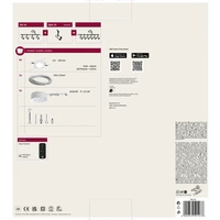 Paulmann RoundMc 50107 Seil-Komplettsystem LED fest eingebaut 16W LED Weiß (matt) Paulmann RoundMc 50107 Seil-Komplettsystem LED fest eingebaut 16W LED Weiß (matt)