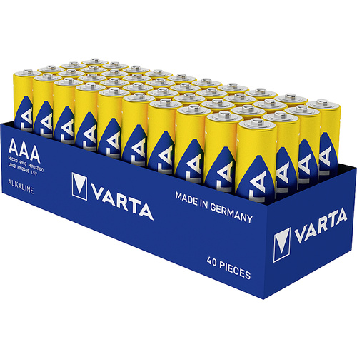 Varta LONGLIFE Power AAA Tray 40 Pile LR3 (AAA) alcaline(s) 1.5 V 40 pc(s)