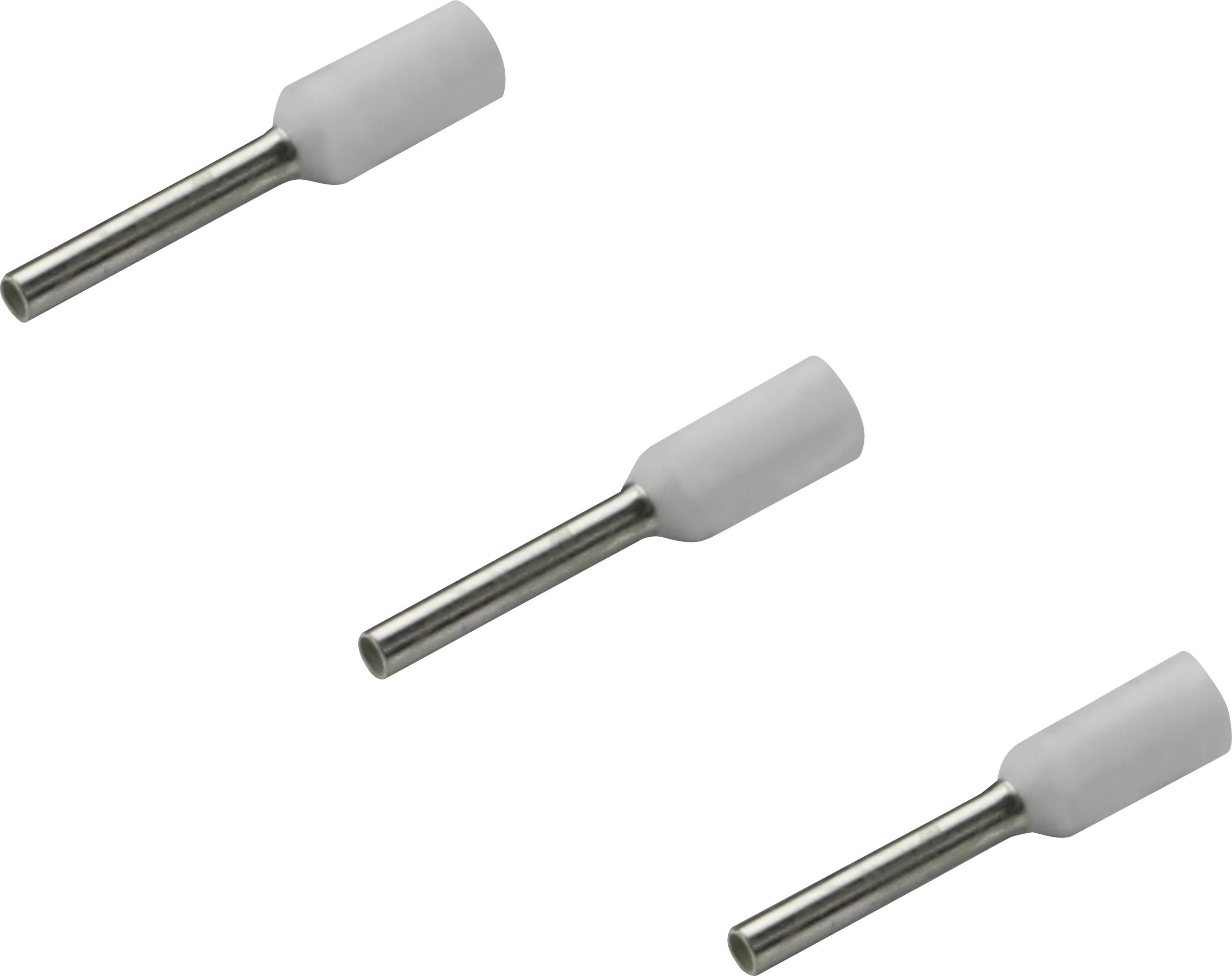 Rittal 4050.730 Aderendhülse 0.5 mm² Teilisoliert Weiß 500 St.