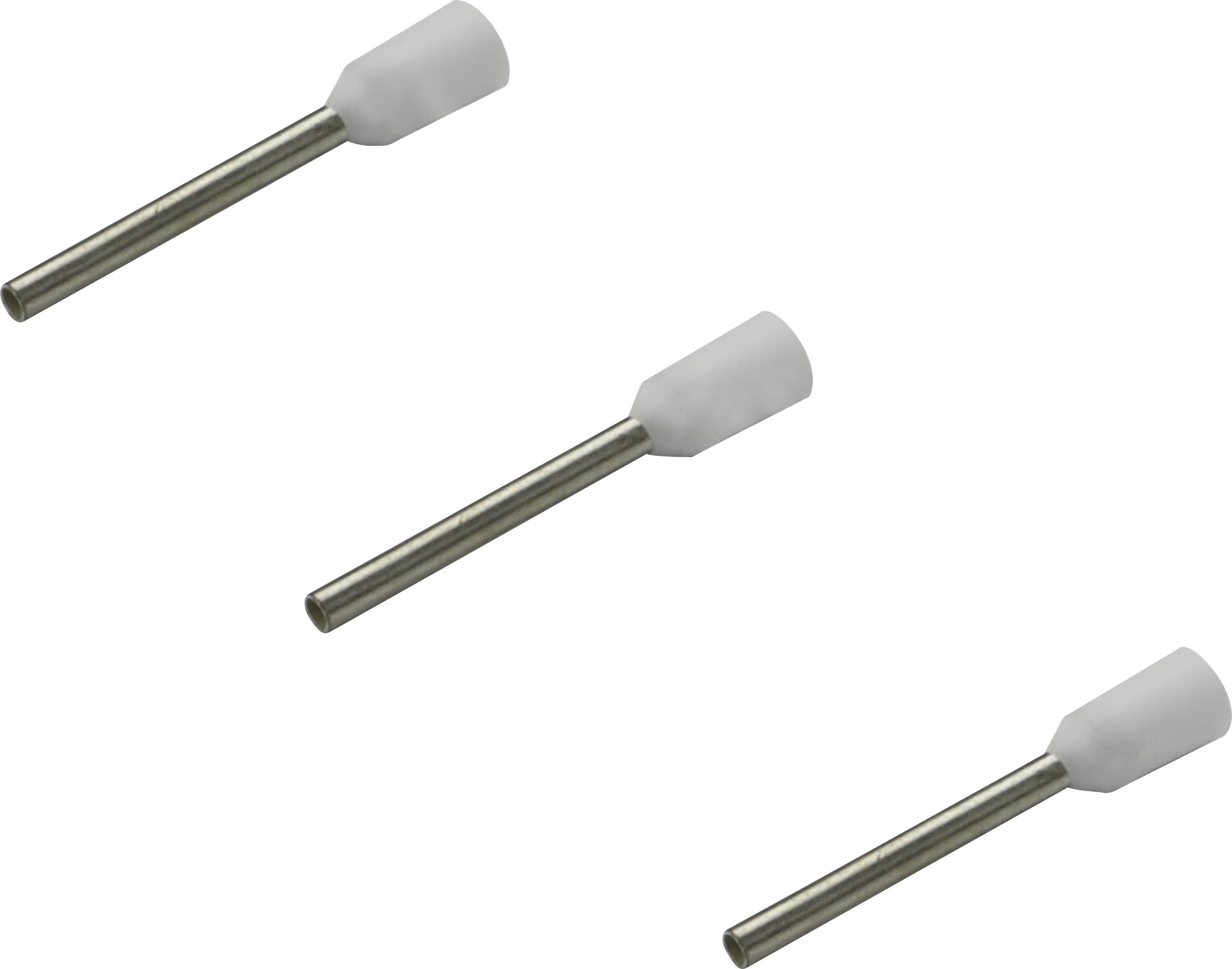Rittal 4050.737 Aderendhülse 0.5mm² Teilisoliert Weiß 1000St.