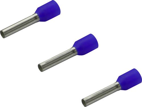 Rittal 4050.741 Aderendhülse 2.5 mm² Teilisoliert Blau 1000 St.