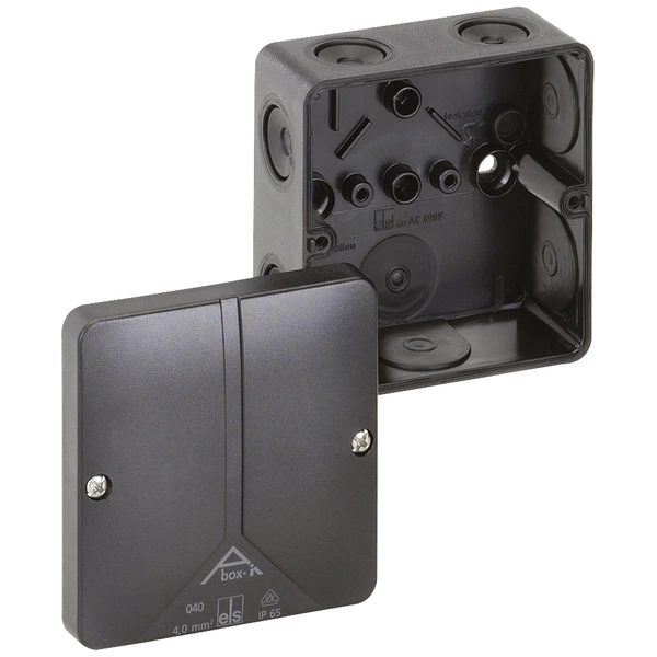 Spelsberg 49190401 Verbindungsdose (L x B x H) 93 x 93 x 55mm Schwarz IP65 1St. Spelsberg 49190401 Verbindungsdose (L x B x H) 93 x 93 x 55mm Schwarz IP65 1St.