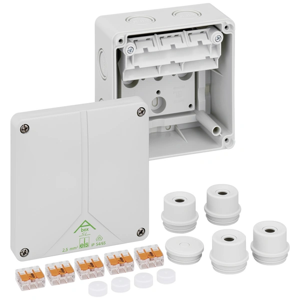 Spelsberg 80680701 Verbindungsdose (L x B x H) 110 x 110 x 67 mm Grau IP65 1 St. Spelsberg 80680701 Verbindungsdose (L x B x H) 110 x 110 x 67 mm Grau IP65 1 St.