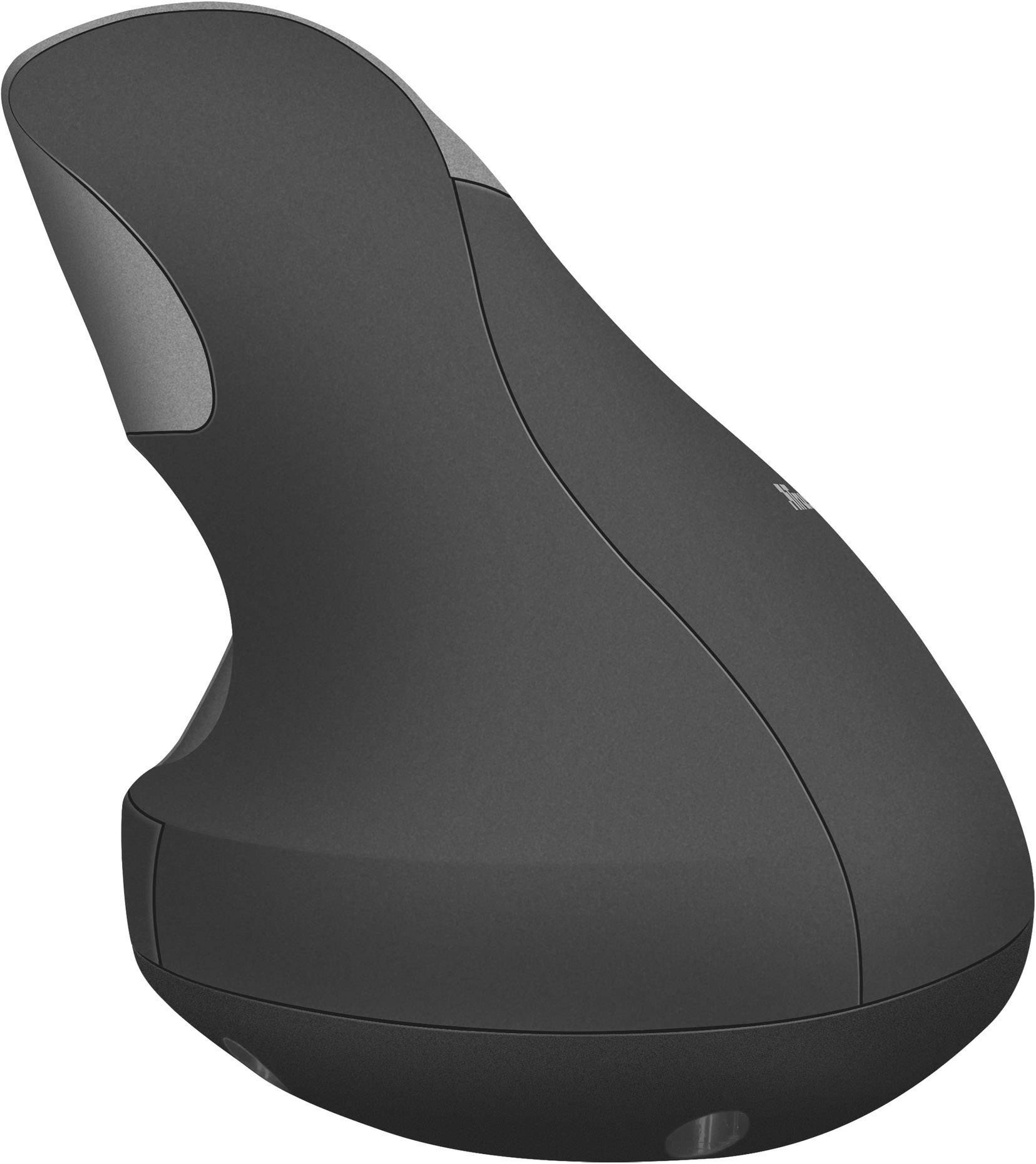 Trust Varo Funk Maus Optisch Ergonomisch, Wiederaufladbar Schwarz, Grau