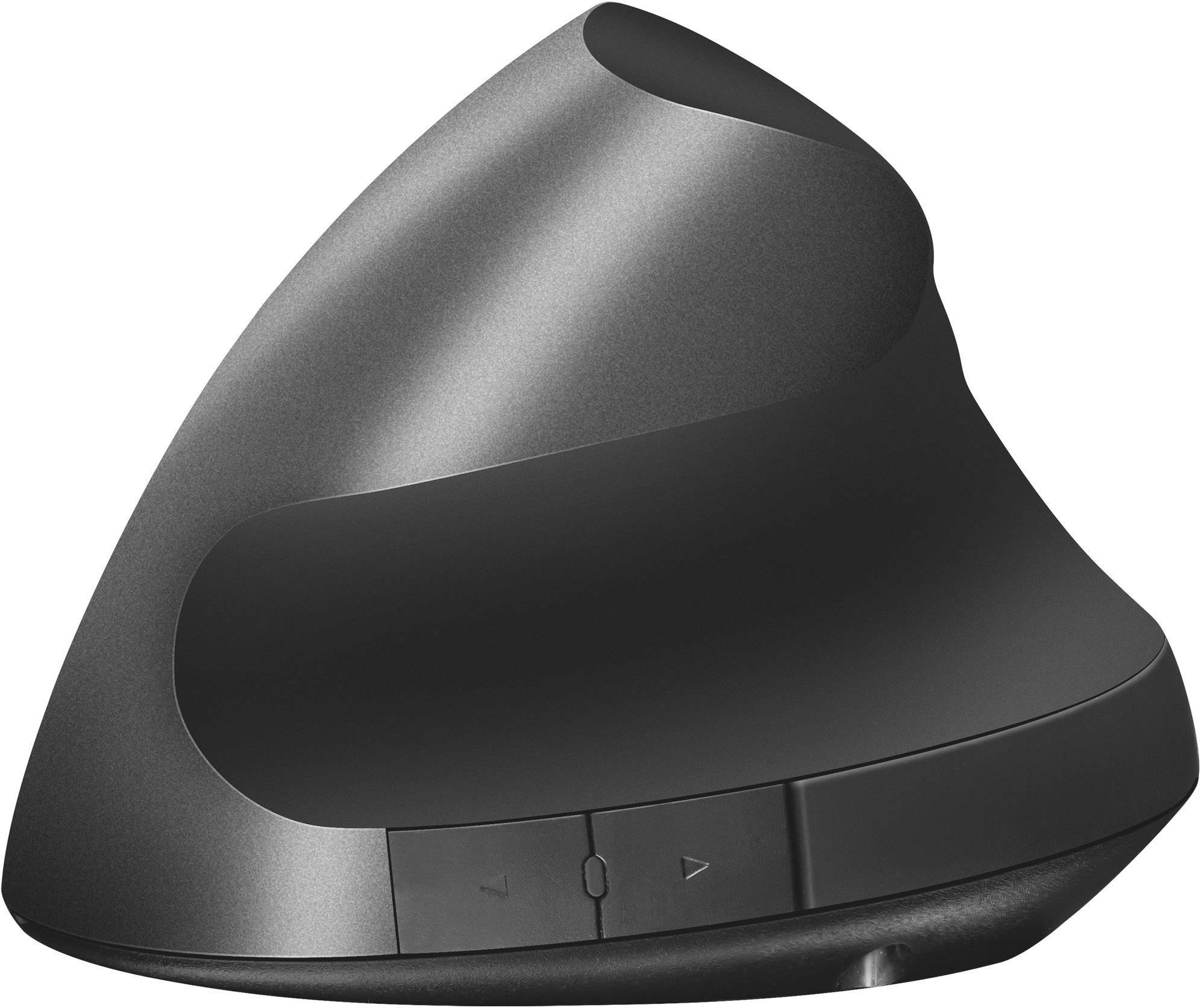 Trust Varo Funk Maus Optisch Ergonomisch, Wiederaufladbar Schwarz, Grau