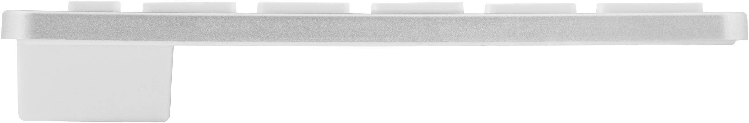 Trust Nado Bluetooth® Tastatur Deutsch, QWERTZ, Windows® Weiß, Hellgrau