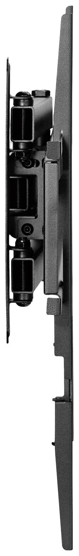 Manhattan 461351 Universal + Curved TV-Wandhalterung Geeignet für Curved-TV's, Neigbar, Schwenkbar 94,0 cm (37") - 203,2 cm (80") Neigbar+Schwenkbar