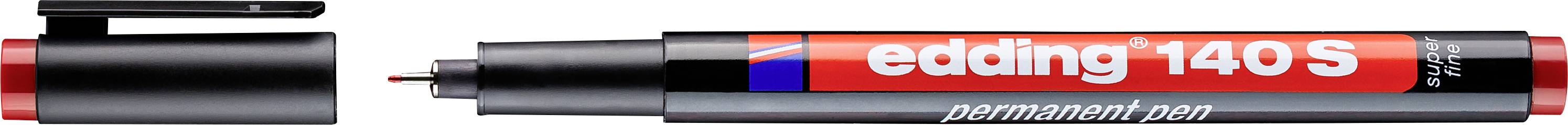 Permanentmarker mit der Bezeichnung „edding 140 S