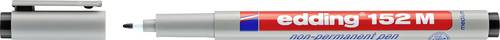 Edding Folienstift 152 M non-permanent pen 4-152001 Schwarz