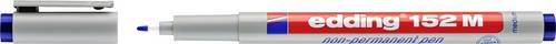 Edding Folienstift 152 M non-permanent pen 4-152003 Blau