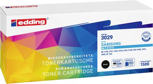 Edding Tonerkassette ersetzt Samsung MLT-D101S Kompatibel Schwarz 1500 Seiten EDD-3029