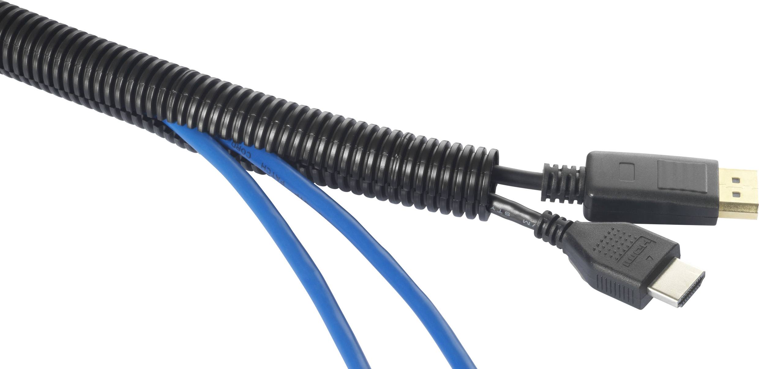 TRU Components 1593173 TC-CRR19P203 Wellrohr Schwarz 19.30mm Meterware