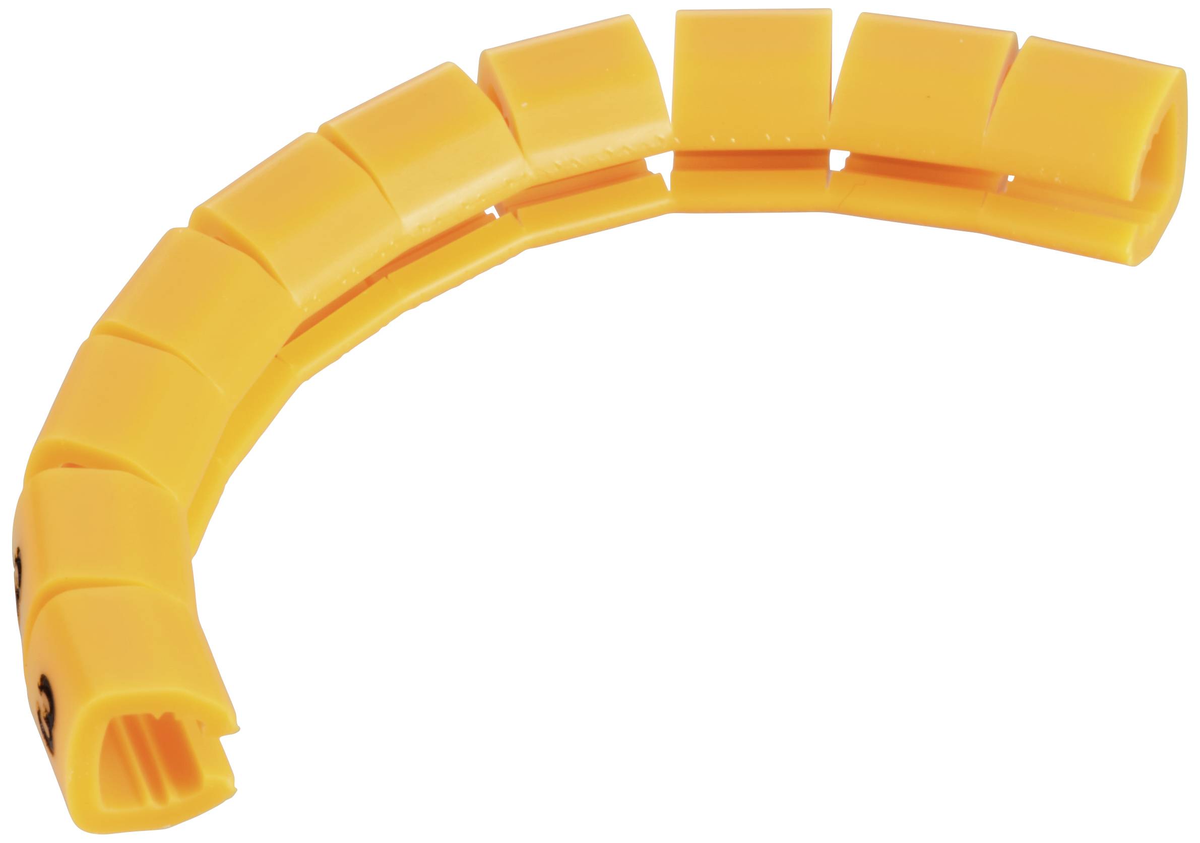 TRU Components TC-MB1/3203 Kennzeichnungsclip Aufdruck 3 Außendurchmesser-Bereich 3 bis 3.60mm