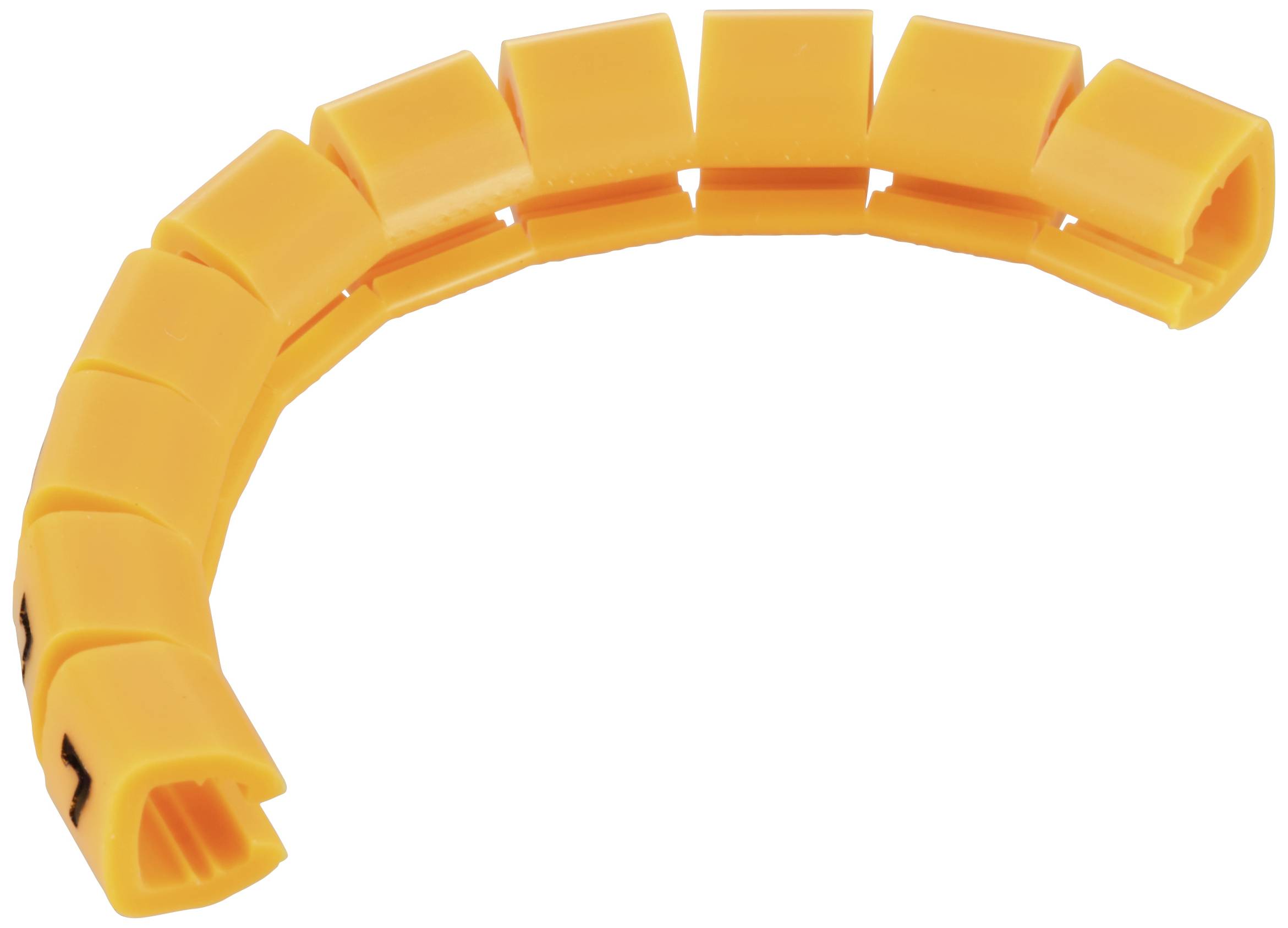 TRU Components TC-MB1/7203 Kennzeichnungsclip Aufdruck 7 Außendurchmesser-Bereich 3 bis 3.60mm