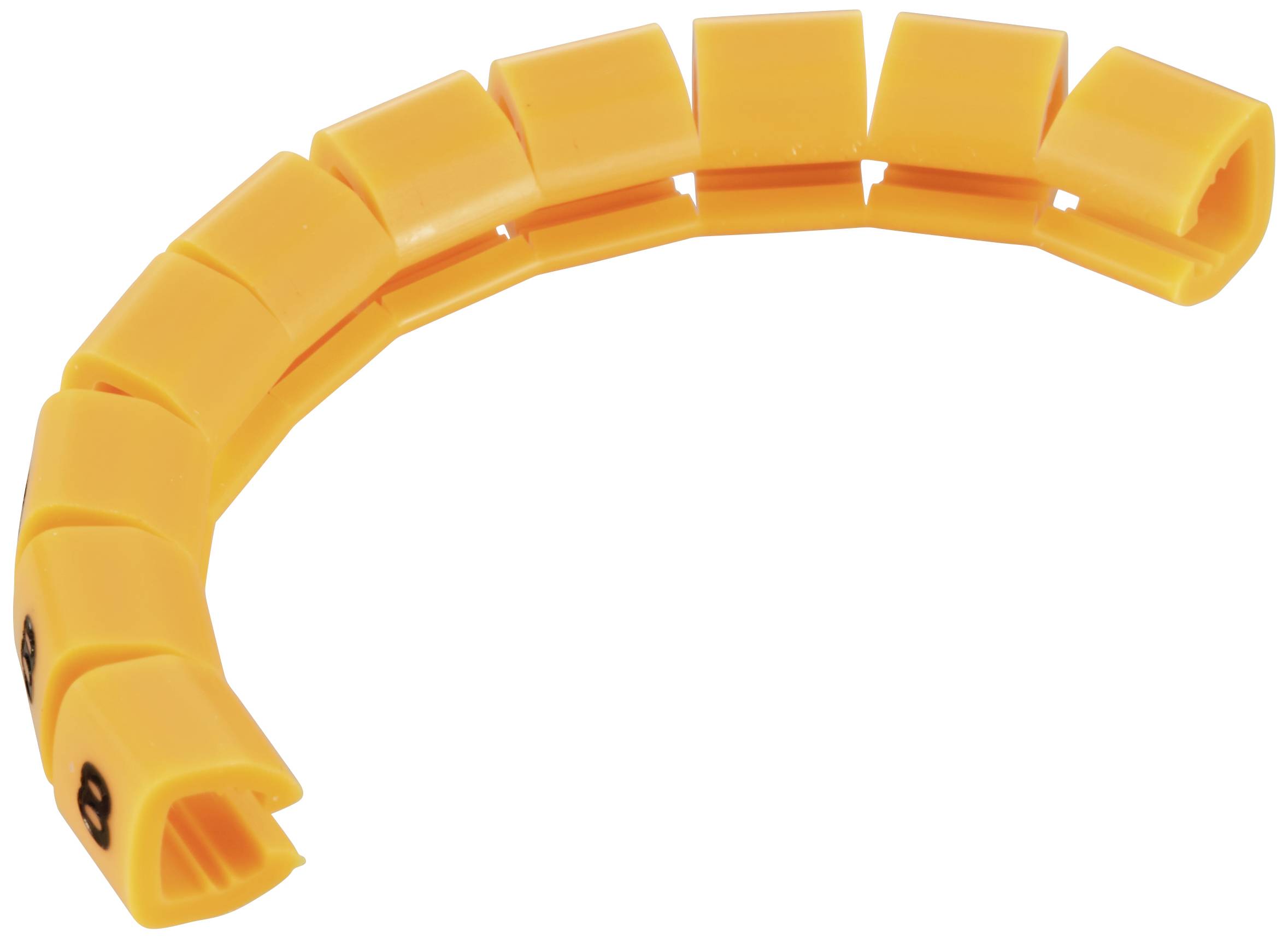TRU Components TC-MB1/8203 Kennzeichnungsclip Aufdruck 8 Außendurchmesser-Bereich 3 bis 3.60mm