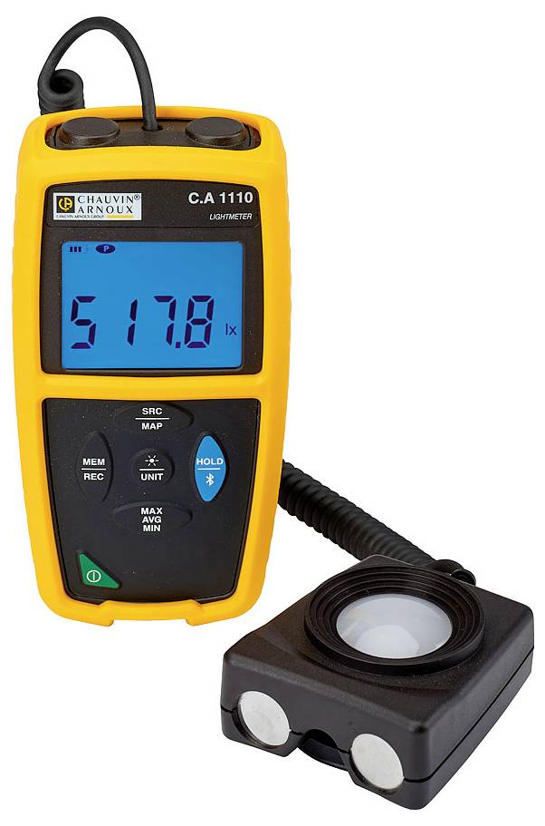 Chauvin Arnoux P01654110 C.A 1110 Luxmeter 0.1 - 200000 lx