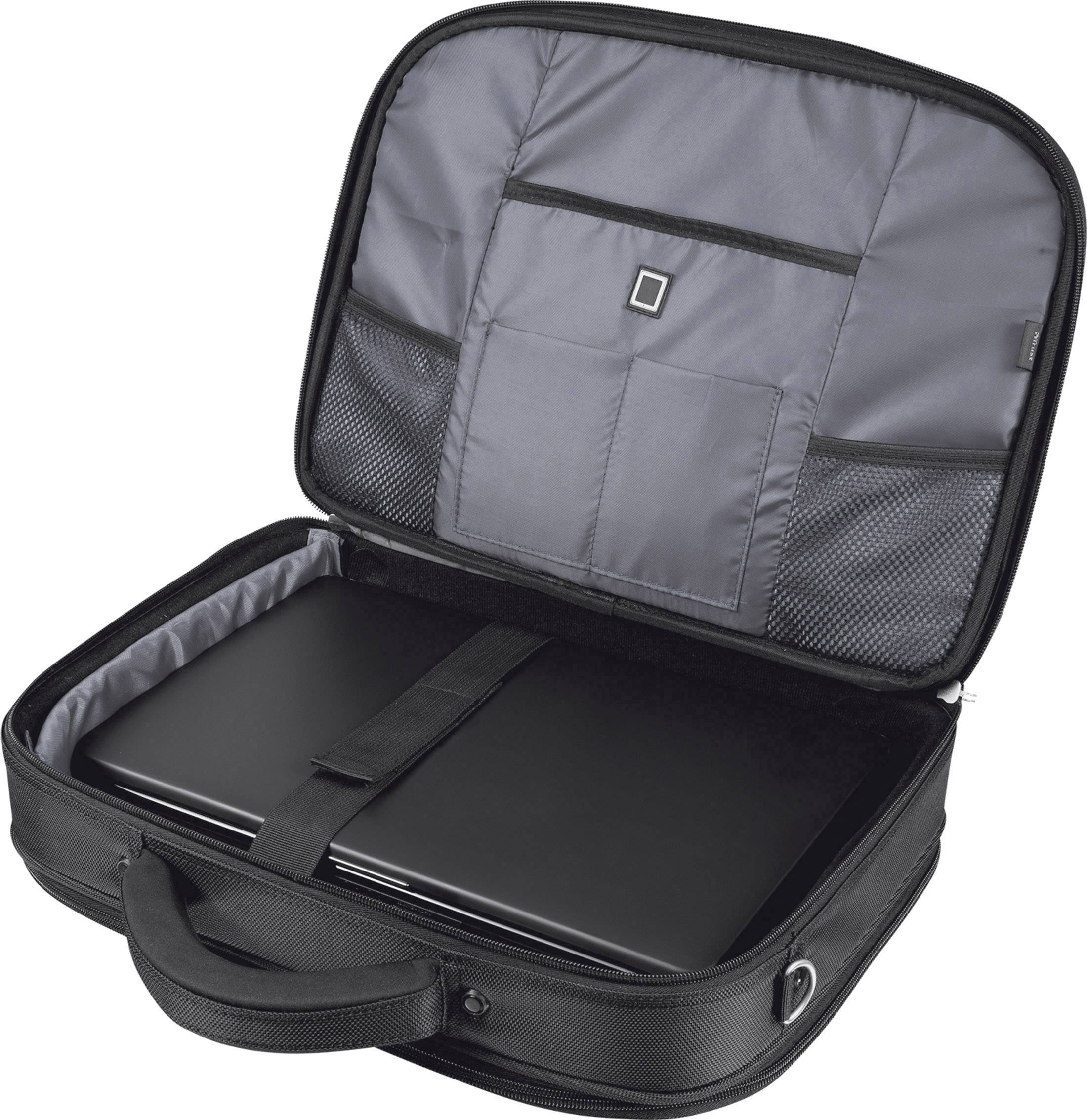 Trust Notebook Tasche Sydney Passend für maximal: 43,9 cm (17,3")  Schwarz