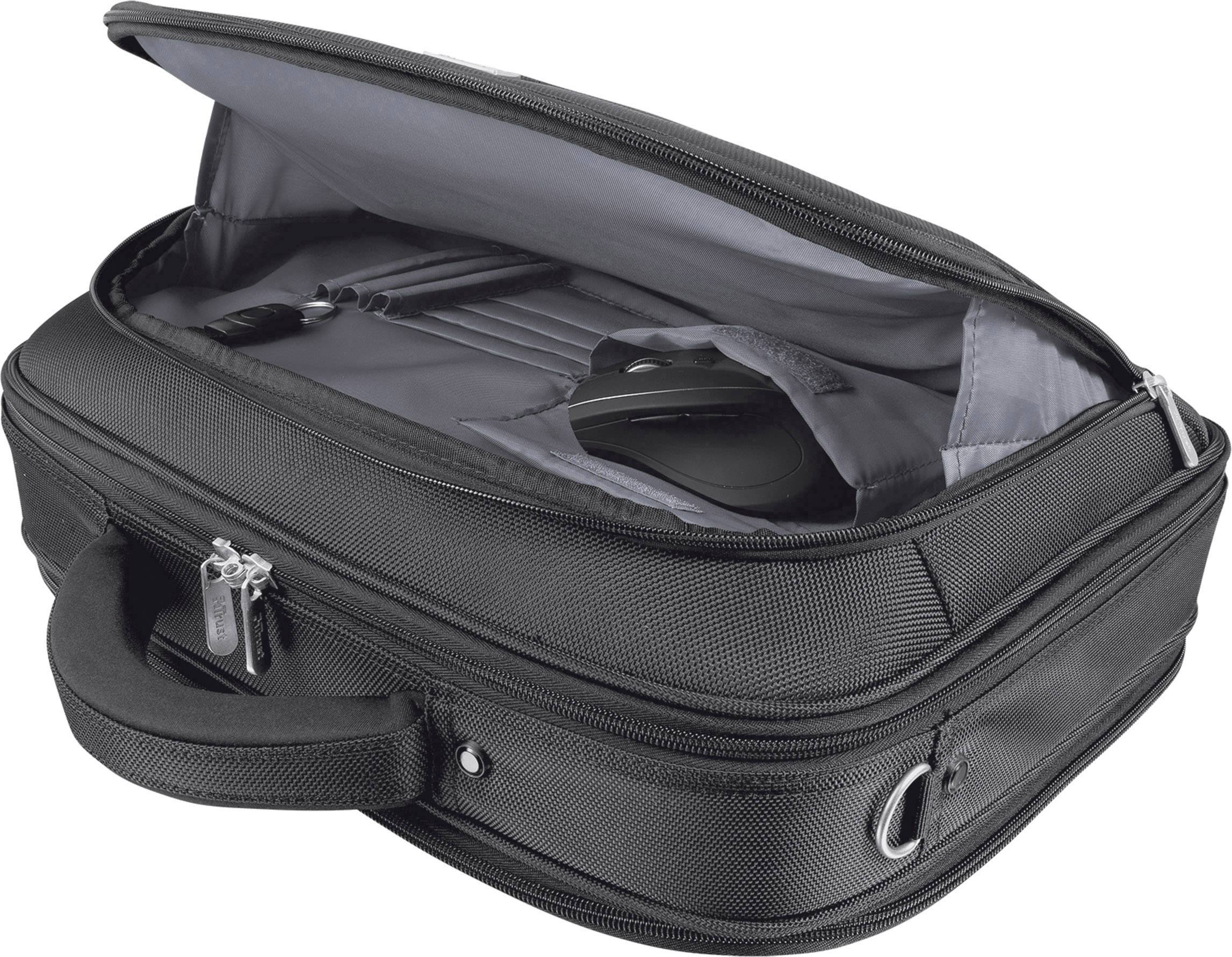 Trust Notebook Tasche Sydney Passend für maximal: 43,9 cm (17,3")  Schwarz