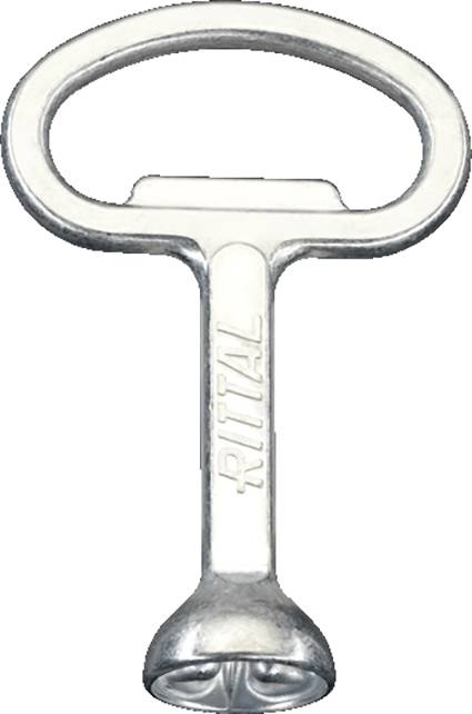 Rittal HD 2549.600 Schaltschrankschlüssel Weiß 1 St.