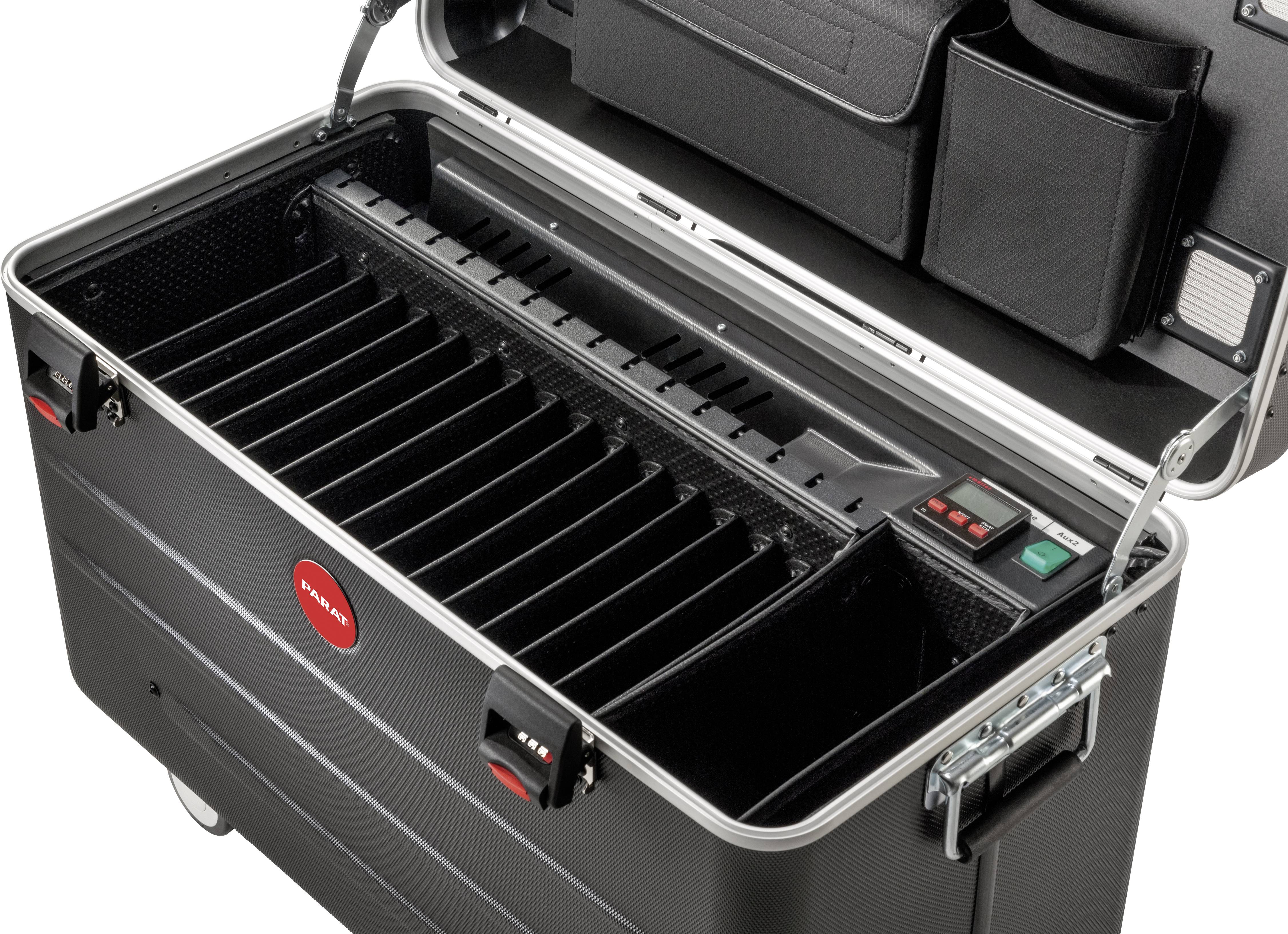 Parat PARAPROJECT® Case i16 Lade- und Managementsystem Wagen Alle iPad ab Generation 4 (bis 10,5"), Alle iPad Mini für Apple