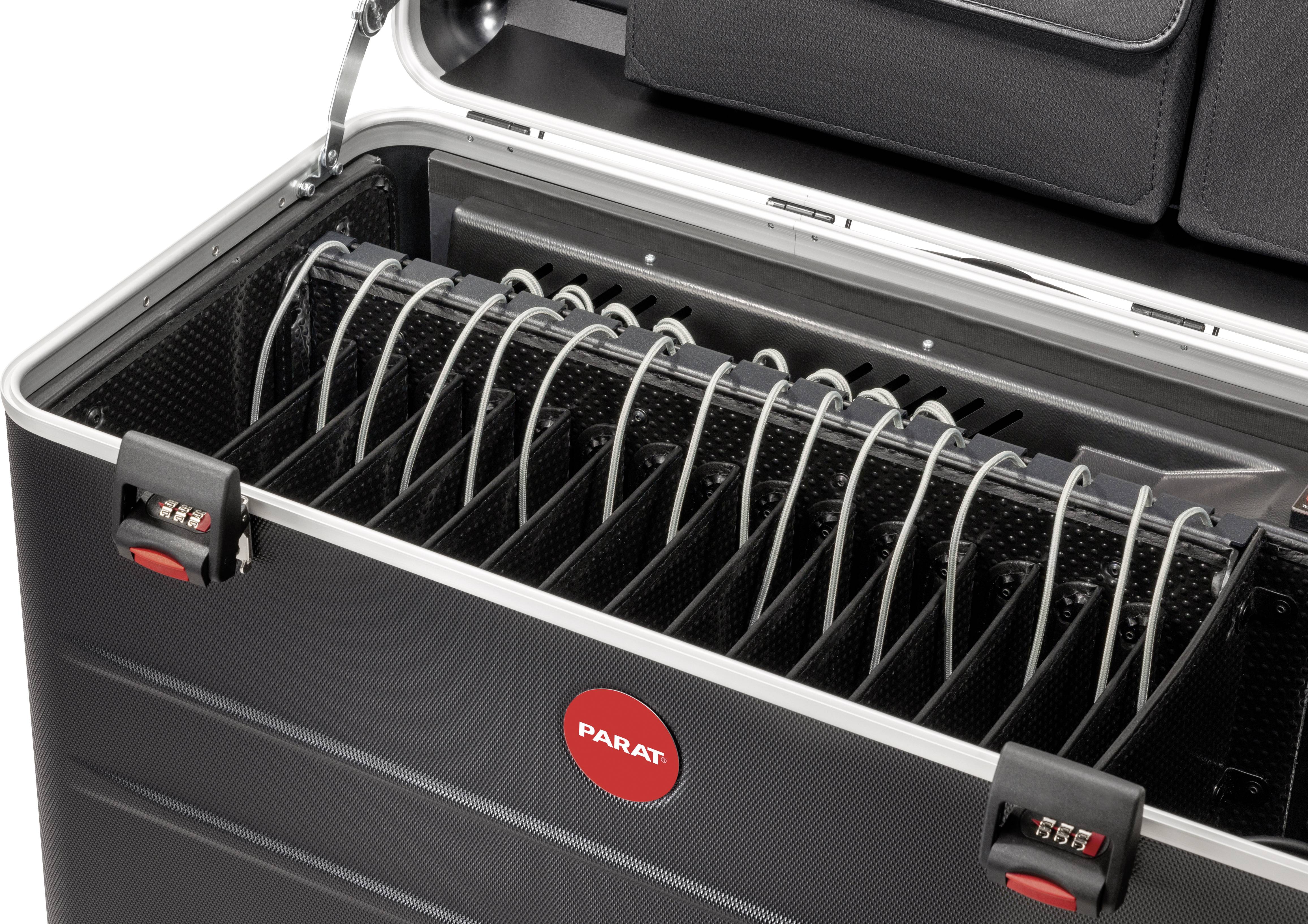 Parat PARAPROJECT® Case i16 Lade- und Managementsystem Wagen Alle iPad ab Generation 4 (bis 10,5"), Alle iPad Mini für Apple