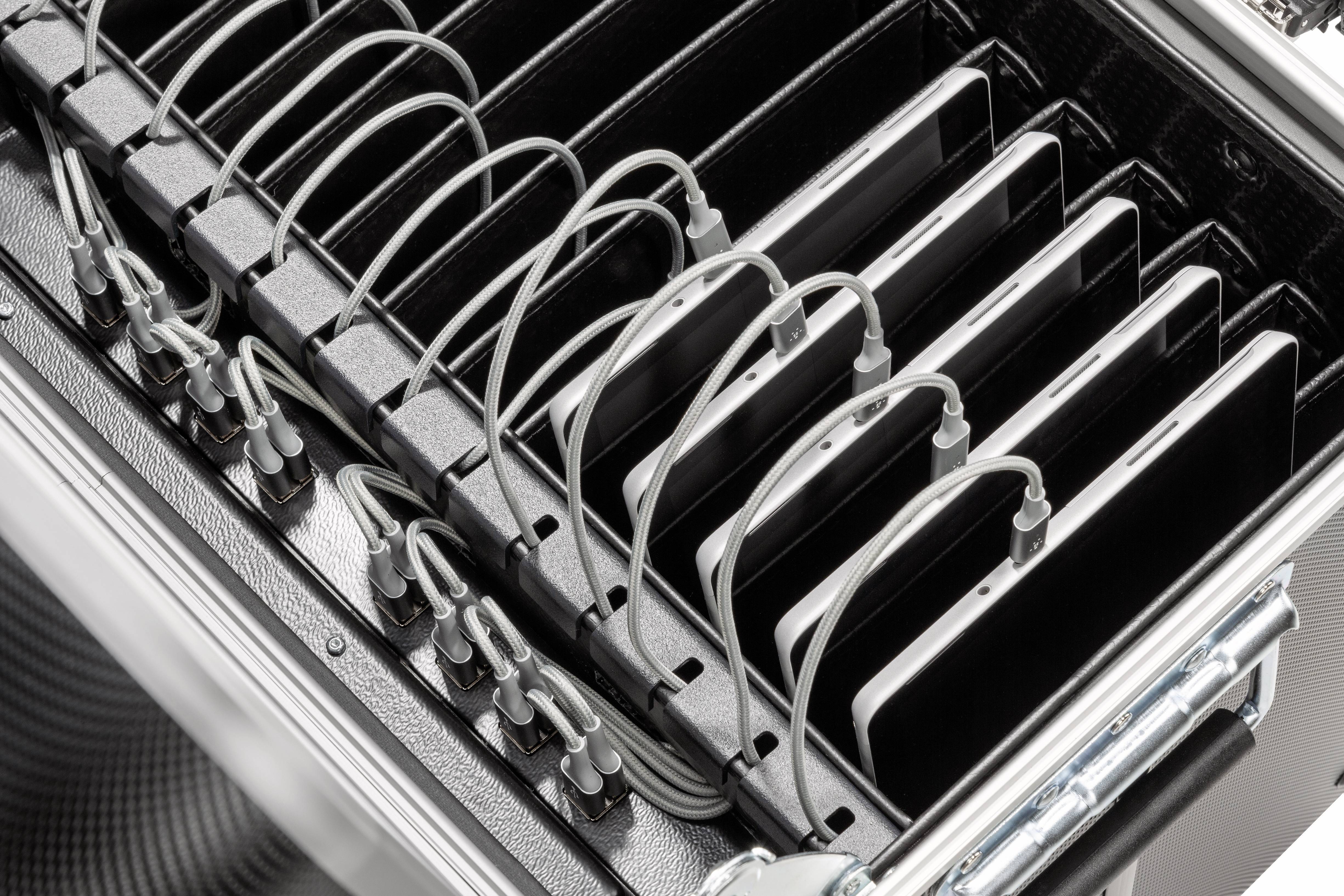 Parat i16 Lade- und Managementsystem Wagen Tablets mit USB-C (bis 10") für USB-Typ C™ verkabelt