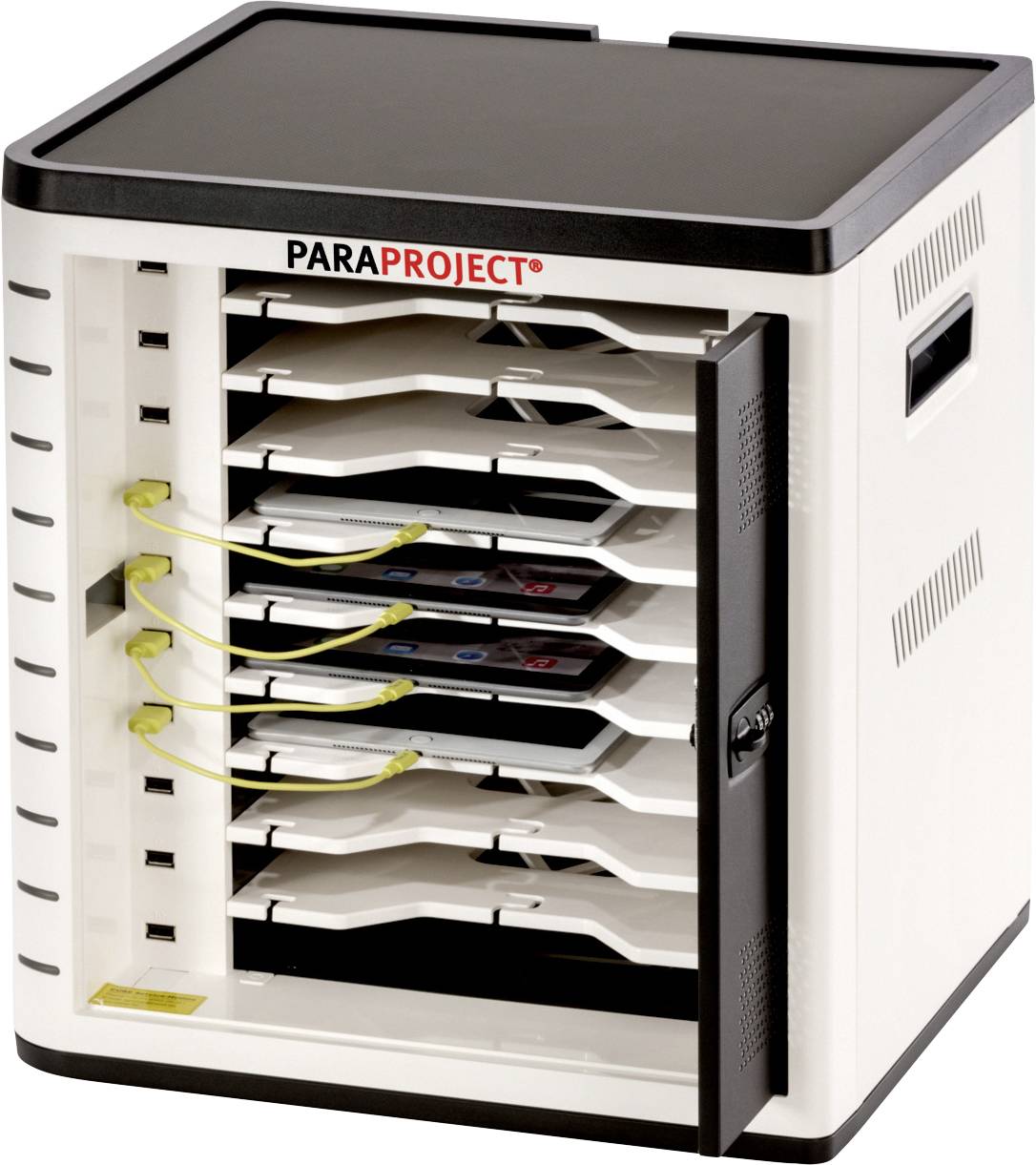 Parat U10 Lade- und Managementsystem Schrank Alle Tablets mit USB-Typ C™-Port für USB-Typ C™ verkabelt