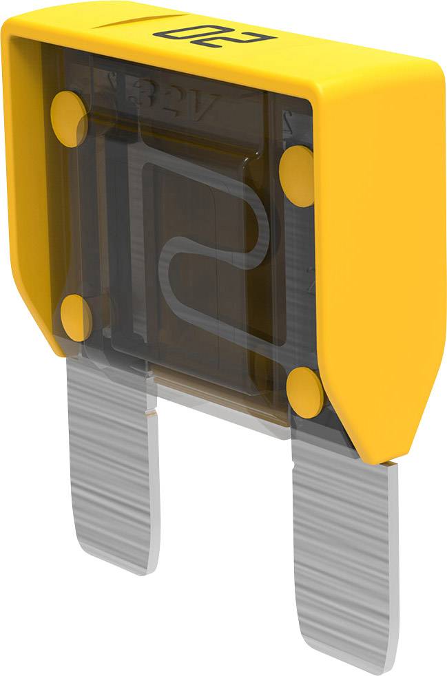 MTA Automotive MAXIVAL 20A Yellow 06.00900 Maxi Flachsicherung 20A Gelb