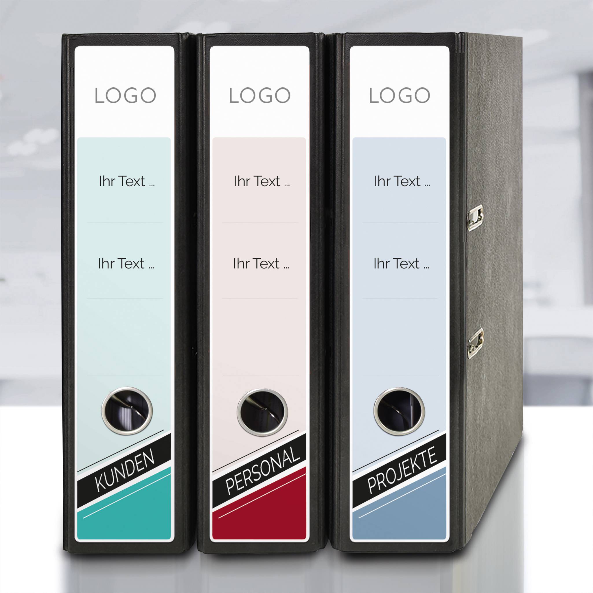 Avery-Zweckform Ordner-Etiketten L4759-10 61 x 297mm Papier Weiß Permanent haftend 30St.