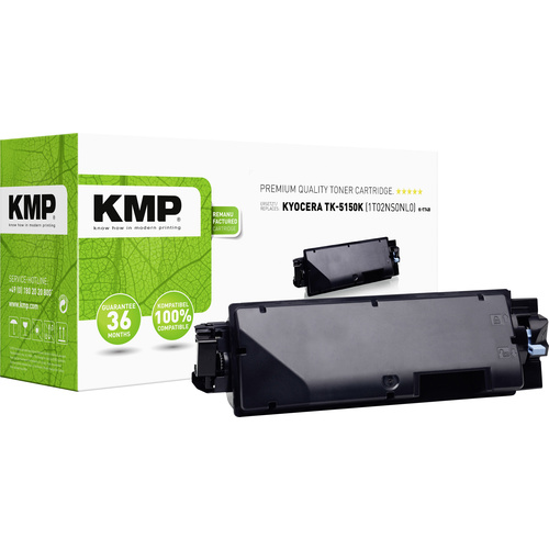 KMP Toner ersetzt Kyocera TK-5150K Kompatibel Schwarz 12000 Seiten K-T74B