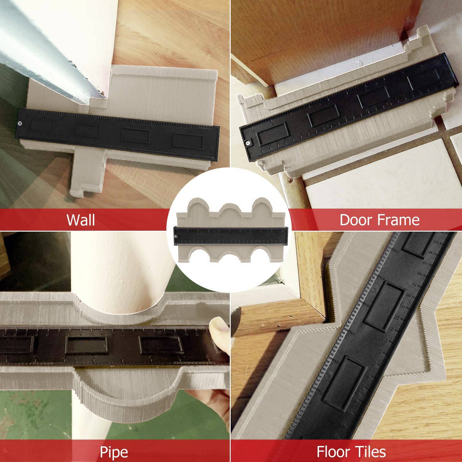 TOOLCRAFT 1595613 Profillehre 254mm (max)