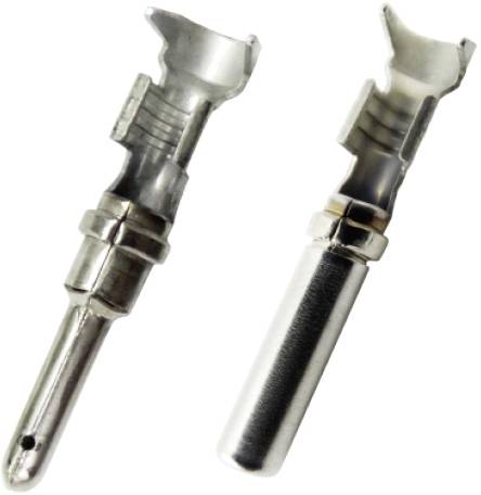 TOOLCRAFT PLE-0K1 Crimp-Einsätze Geeignet für Stecker: DEUTSCH Quetschbereich AWG: 12 bis 14 awg Passend für Marke (Zangen)
