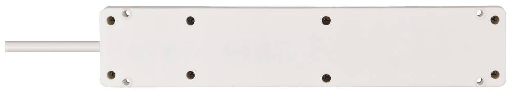 Brennenstuhl 1150650124 Steckdosenleiste mit Schalter Weiß Schutzkontakt 1St.