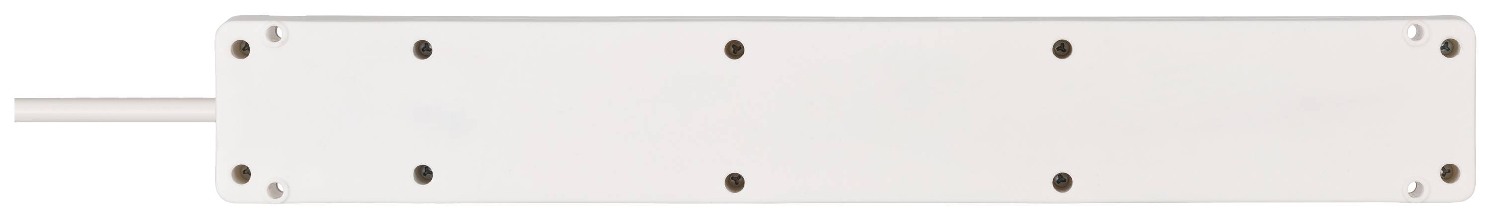 Brennenstuhl 1150650326 Steckdosenleiste mit Schalter Weiß Schutzkontakt 1St.